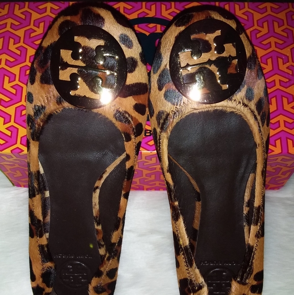 Tory Burch Shoes - 🎉HOST PICK🎉 Tory Burch Reva Leopard Ballet Flat